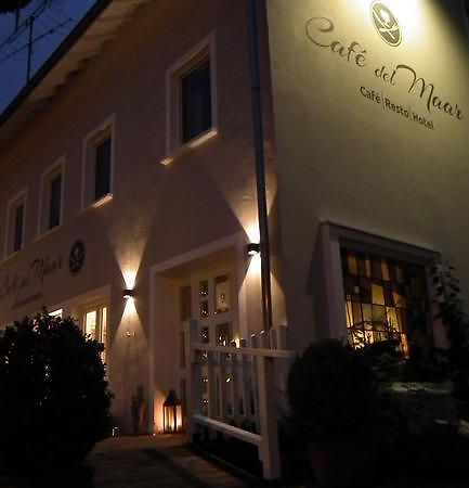 Hotel Cafe Del Maar Schalkenmehren Bagian luar foto